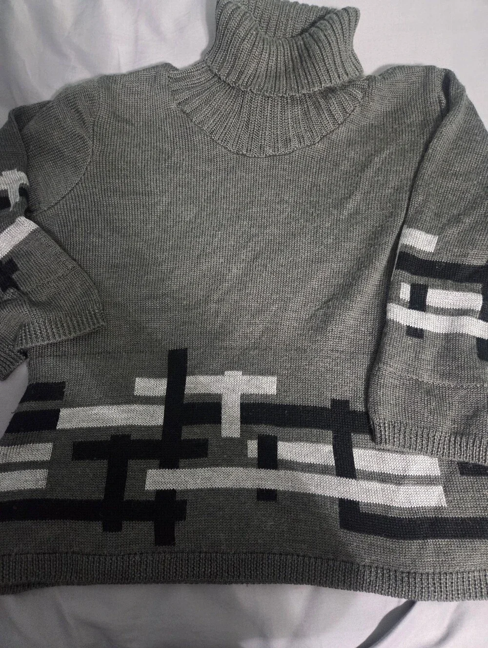 Ashley Steward Turtle Neck Women's Sweater,Plus Size: 18/20